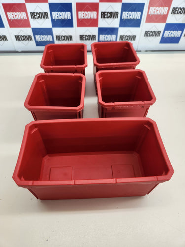 Cajas de Repuesto 5 para Organizador Milwaukee 4932478300 Packcout 4932478300